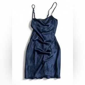 Bebe Blue Mini Dress